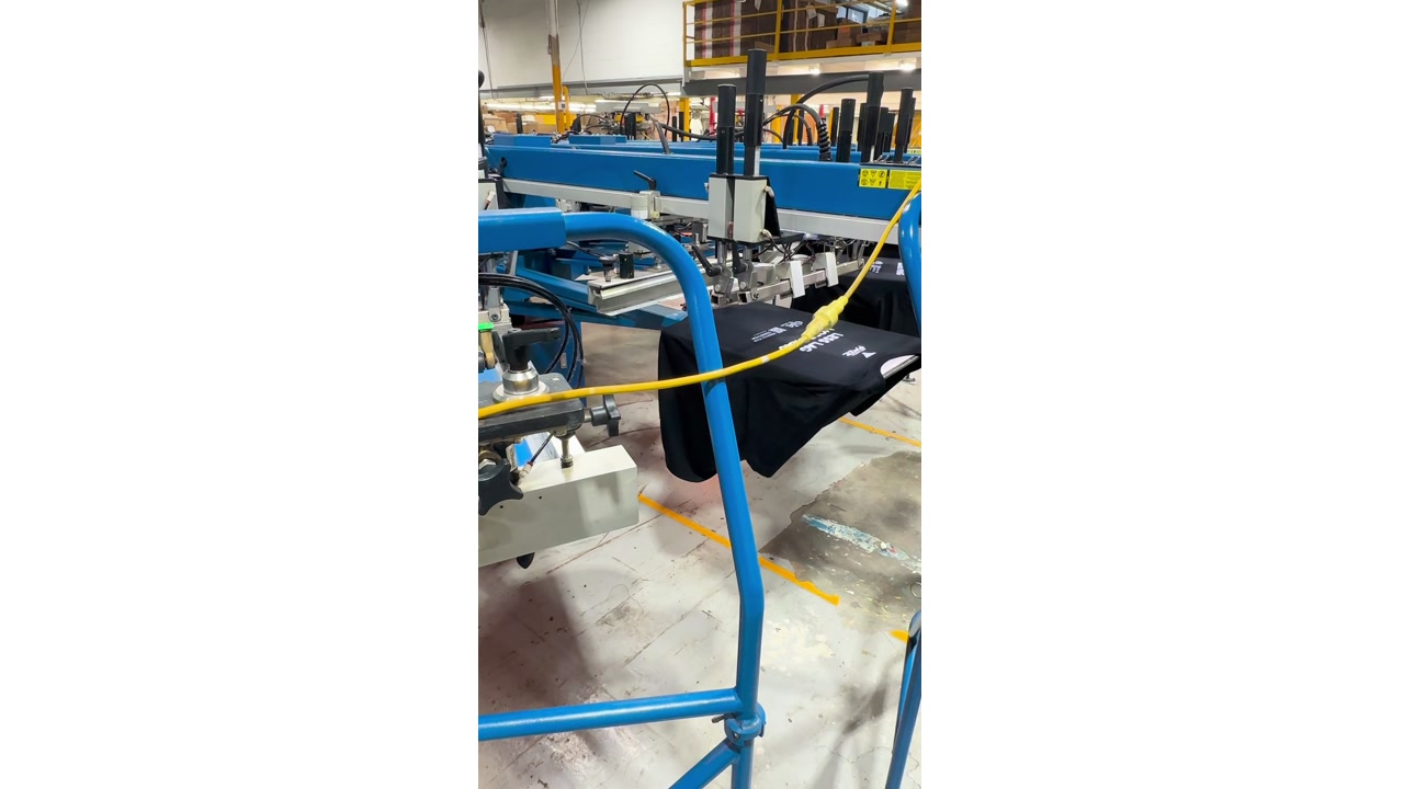 Dallas production floor — Promos Ink facility
